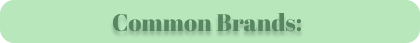 Common Brands 